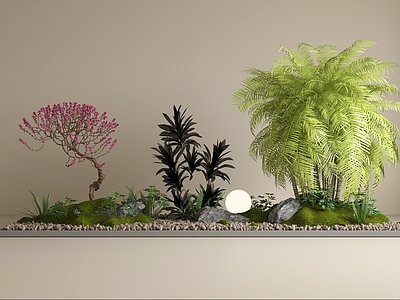 植物堆 花池 花坛组合