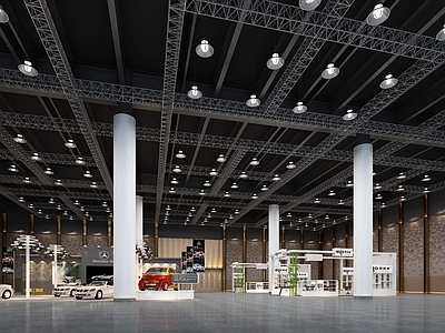 现代其他公共空间 展厅会场