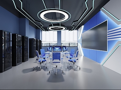 现代活动室 对战教室 多媒体教室 电竞教室 电脑教室