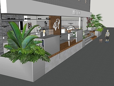 现代餐饮建筑 餐饮装修