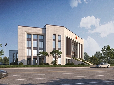 现代其他文体建筑 政府办公楼 检察院 法院 派出所
