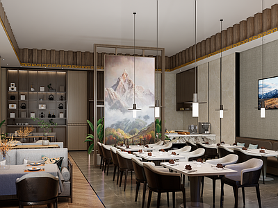 现代中餐厅 中餐厅明档