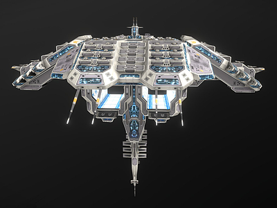军事器材 航空站 宇宙站 星际站 太空站 Verdun级战