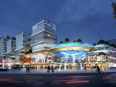 现代商业街 商业街