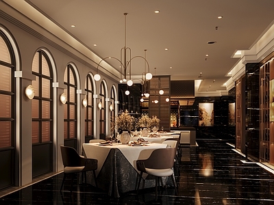 欧式复古茶餐厅 欧式复古茶餐厅 海派风餐厅 复古餐厅 艺术玻璃 茶餐厅