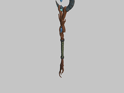 军事器材 冷兵器 武器 权杖 旧权杖 魔法仗