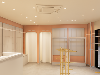 现代简欧服装店 女装店 内衣店