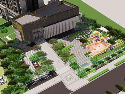 新中式售楼处 售楼部 展示区 示范区