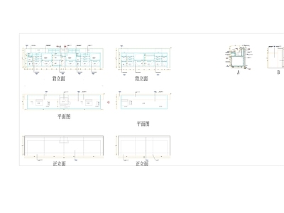 前台节点 服务台 前台 施工图
