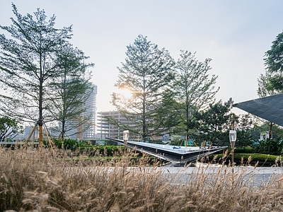现代街道外景 街道城市外景