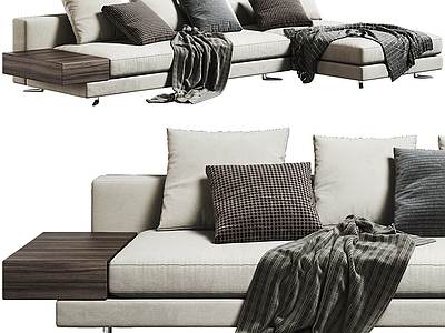 现代多人沙发 Minotti 现代多人沙发