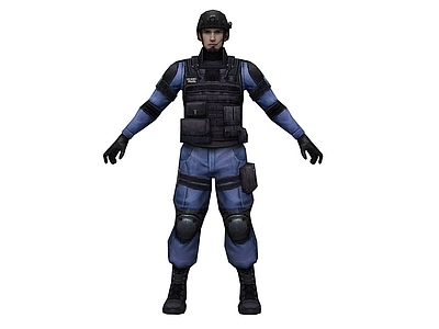 现代特种部队警察