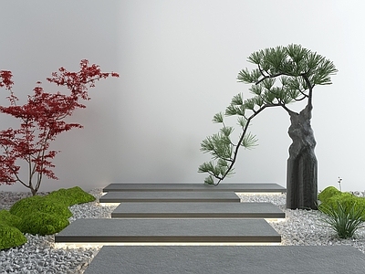 新中式景观小品