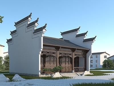 中式商业街