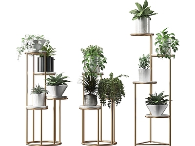 现代植物架