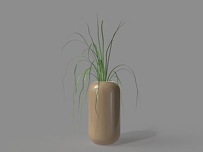 花 陶瓷花瓶 黄色