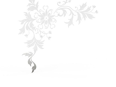 现代其他电器 精致花纹墙绘