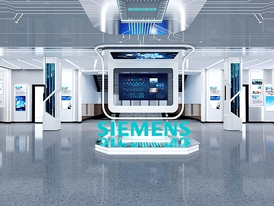 现代其他公共空间 科技展示大厅