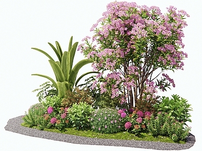 花草组合 灌木 植物堆 花境 植物组合 花卉