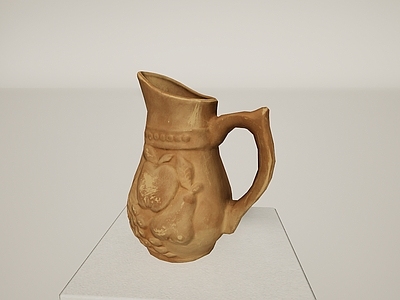 现代麻将桌 古代陶泥器水杯酒杯茶杯