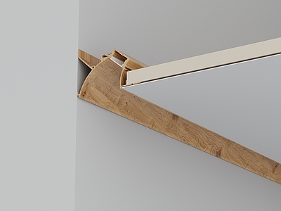 现代格栅灯 天花灯槽 无主灯