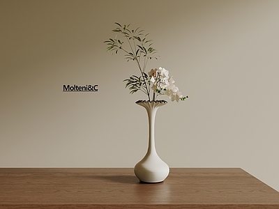 法式奶油花瓶 法式奶油风花瓶 插花花艺