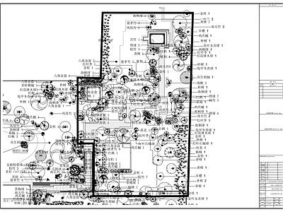 现代其他景观 上海央玺展示区 景观竣工图 施工图