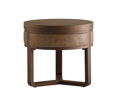 现代床头柜 圆形床头柜