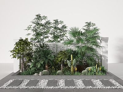 现代户外绿植花草园艺小品