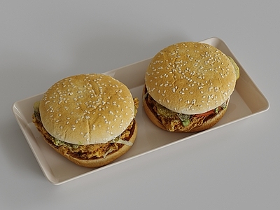 酒水食物 汉堡 食物