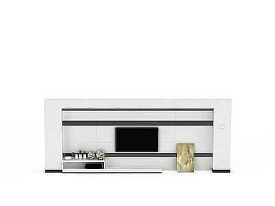 现代挂件 现代瓷砖电视背景墙