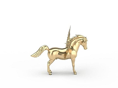 现代其他景观小品 天马雕塑