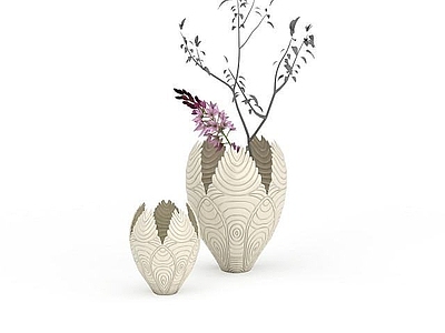 现代摆件组合 花瓶摆设品