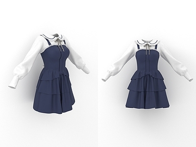 衣服 可爱连衣裙 少女裙子 女性服装 女装 衣服