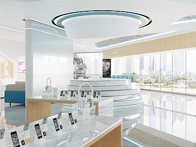 现代数码店 移动旗舰店 手机店 移动营业厅