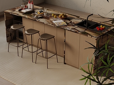 现代餐桌 餐桌