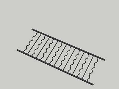 现代围栏护栏 护栏