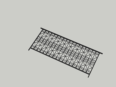 现代围栏护栏 铁艺围栏