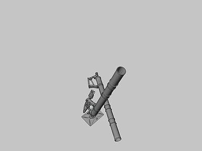 军事器材 武器 枪炮 大炮 M224迫击炮