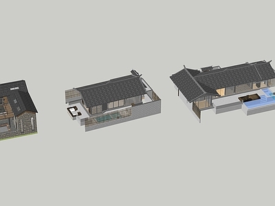 现代民宿建筑 民宿建筑