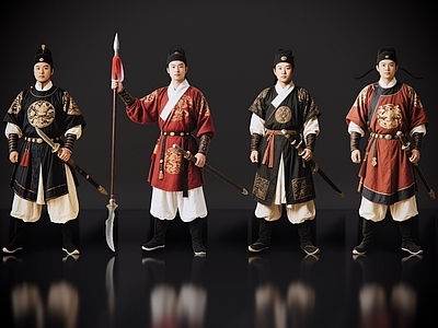 男人 2D古装人物 古装男子 武进士 武进人 影视剧角色