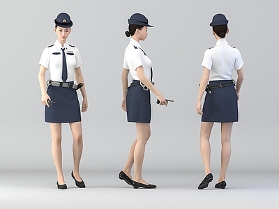 现代女警察