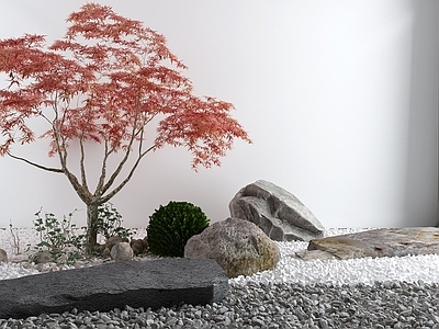 日式庭院景观小品