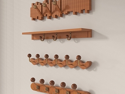 中古挂钩 中古风挂钩 挂钩挂衣架