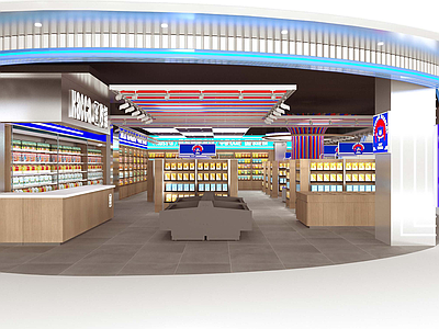 现代其他餐饮空间 俄罗斯国家馆 零食店 产品店 国外产品