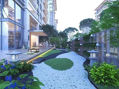 现代 住宅 景观