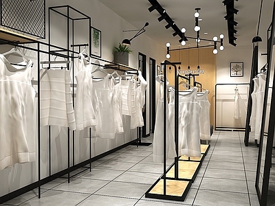 工业风服装店