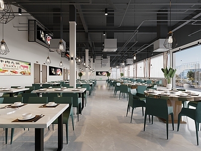 现代工业茶餐厅 现代工业餐厅