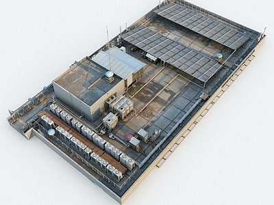 现代其他公共建筑 厂房 工厂