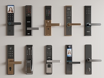 锁 钥匙 密码锁 指纹锁 防盗门锁